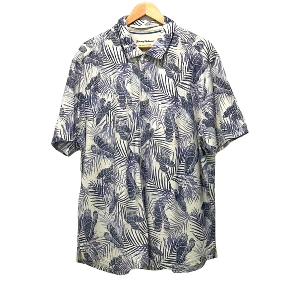 Tommy Bahama Other - TOMMY BAHAMA Supima Cotton Blend, S/S, Casual Button Tropical Print Shirt, XXL